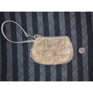 Small Coach Wristlet